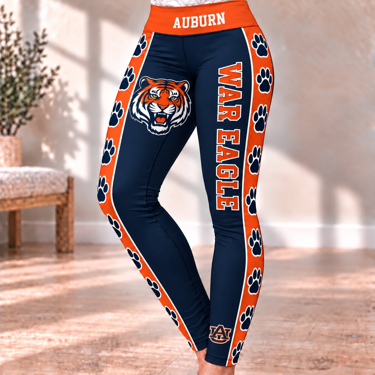 Auburn Tigers Women's Yoga Pants NKZ015