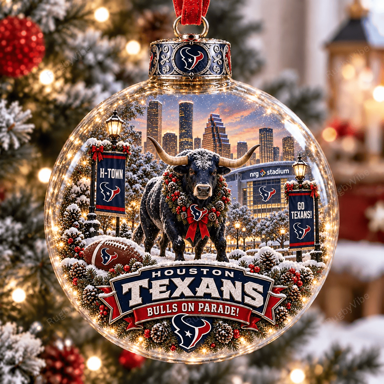 NFL Sport Themed Christmas Ornament