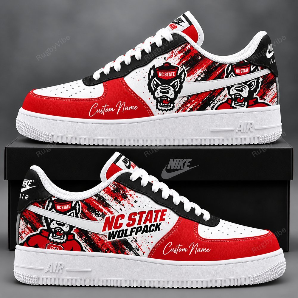 NC State Wolfpack Game Day Kicks Air Force 1