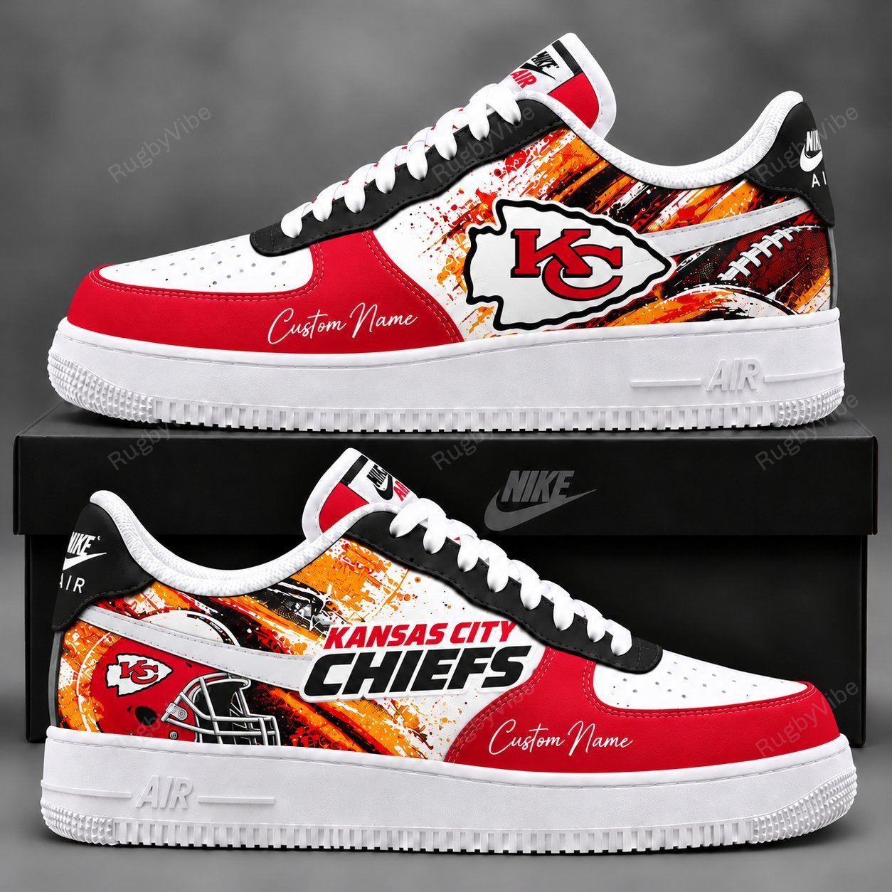 Kansas City Chiefs Game Day Kicks Air Force 1