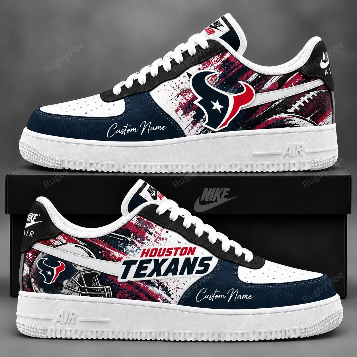 Houston Texans Game Day Kicks Air Force 1