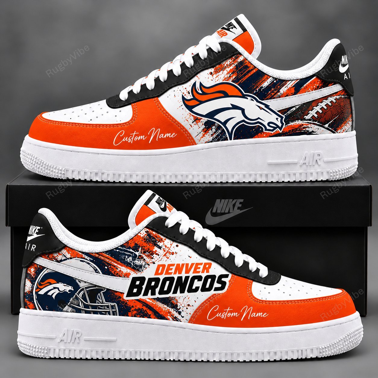 Denver Broncos Game Day Kicks Air Force 1
