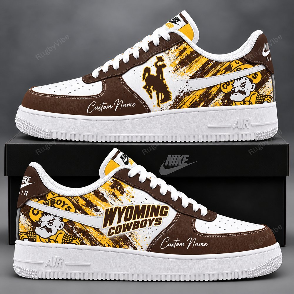 Wyoming Cowboys Game Day Kicks Air Force 1