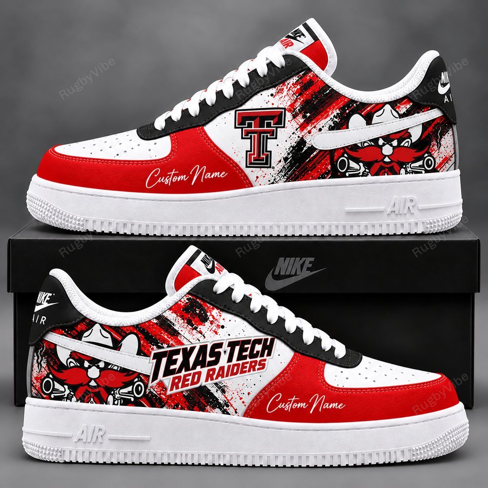TX Tech Red Raiders Game Day Kicks Air Force 1