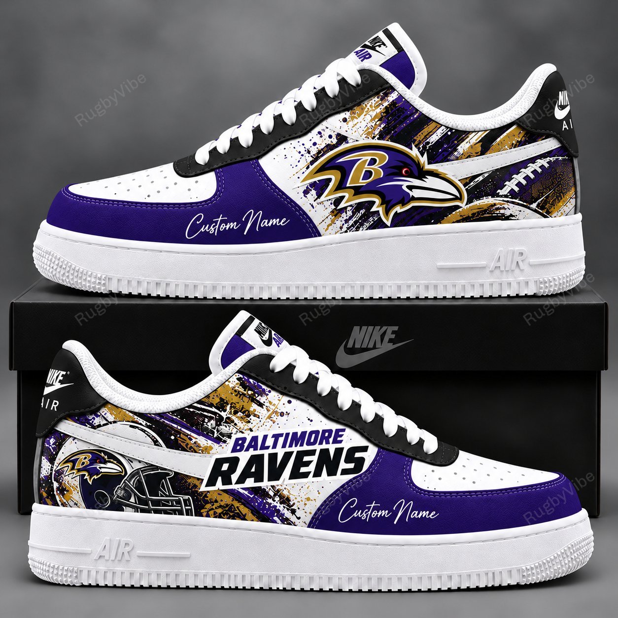 Baltimore Ravens Game Day Kicks Air Force 1