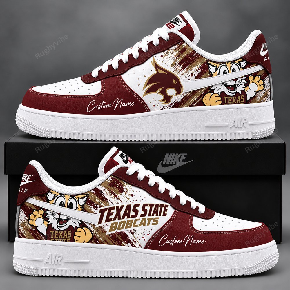 TX State Bobcats Game Day Kicks Air Force 1