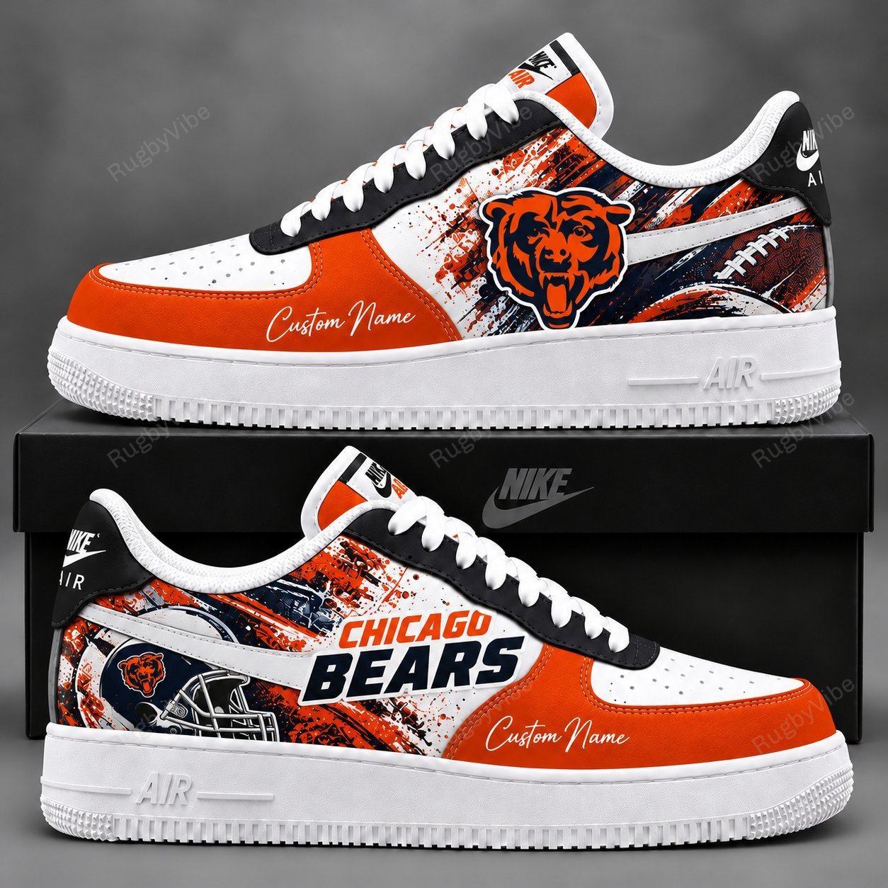 Chicago Bears Game Day Kicks Air Force 1