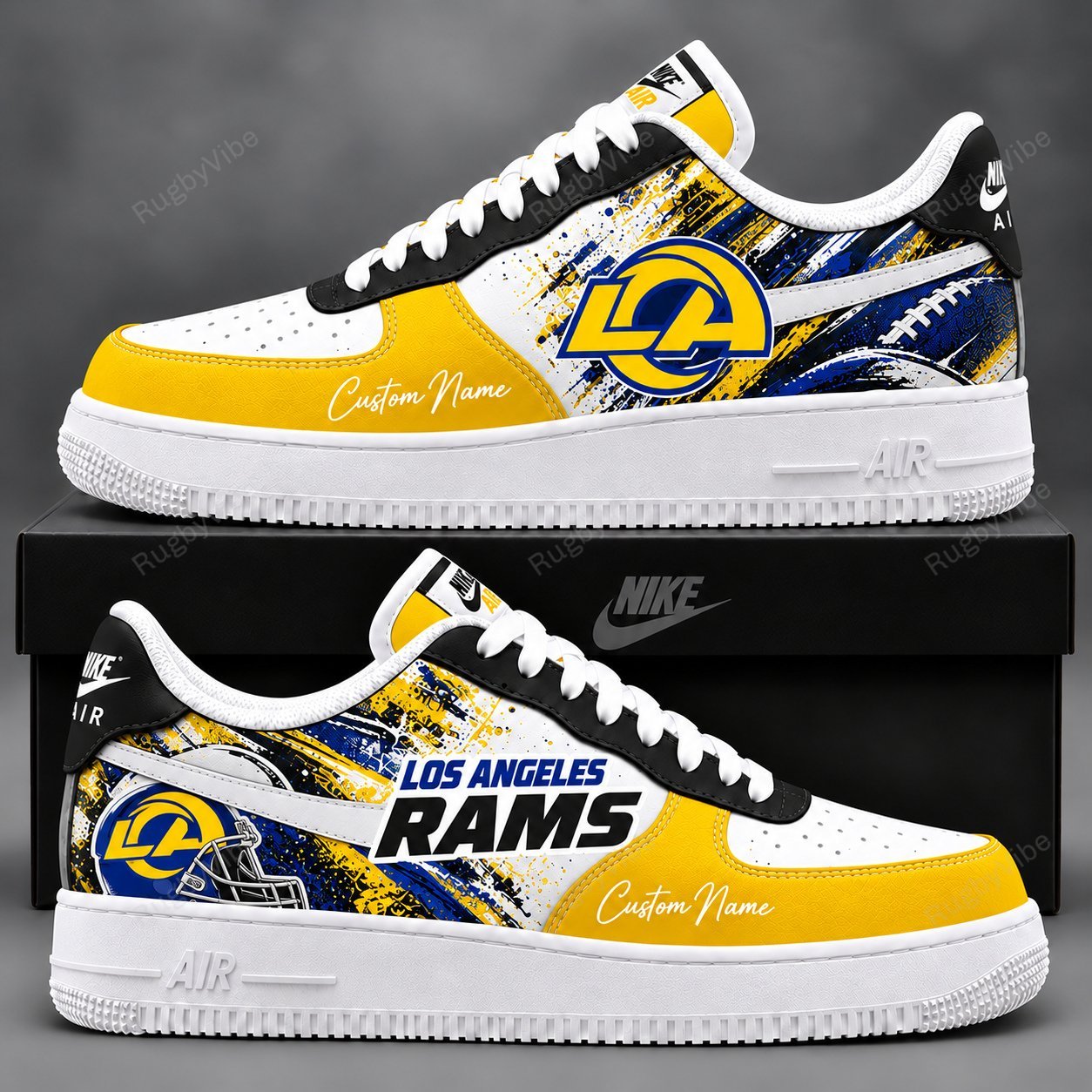 Los Angeles Rams Game Day Kicks Air Force 1