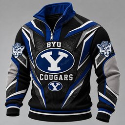 BYU Cougars Furless Collar Sweatshirt