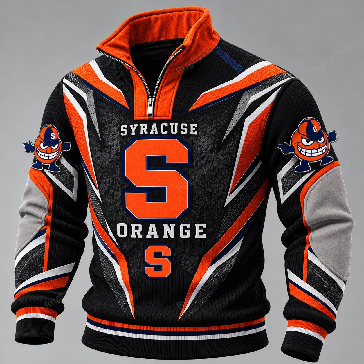 Syracuse Orange Furless Collar Sweatshirt