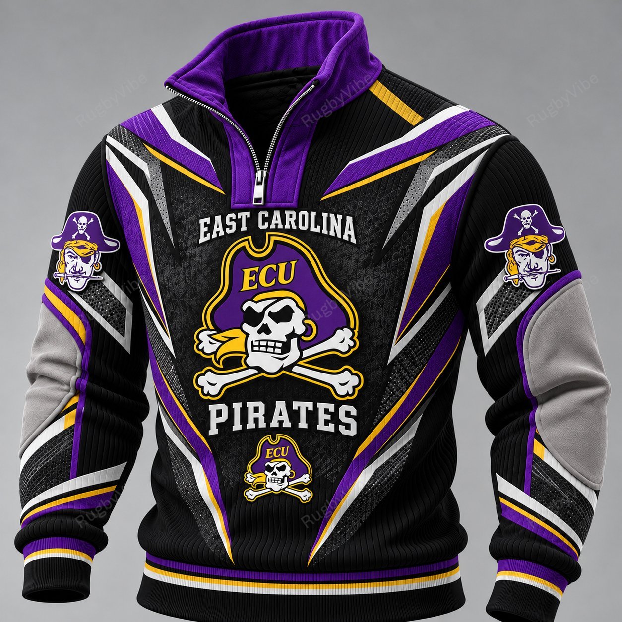 East Carolina Pirates Furless Collar Sweatshirt