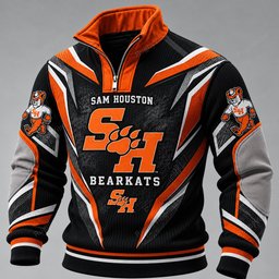 Sam Houston Bearkats Furless Collar Sweatshirt