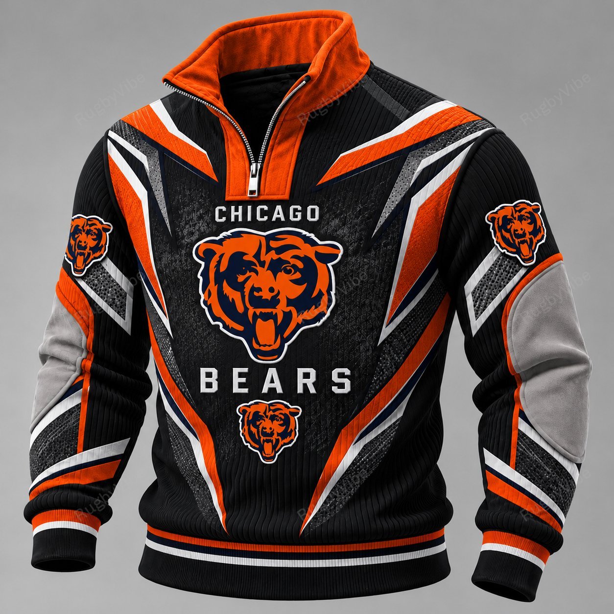 Chicago Bears Furless Collar Sweatshirt