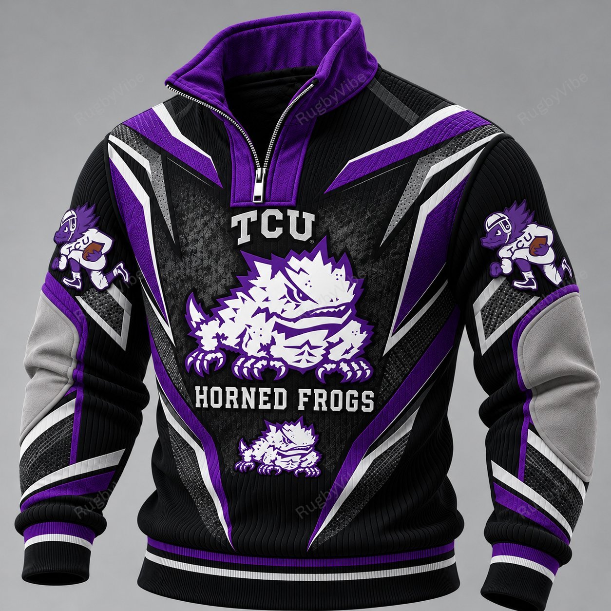 TCU Horned Frogs Furless Collar Sweatshirt