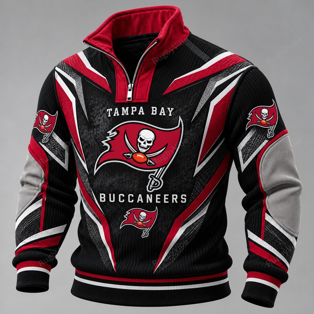Tampa Bay Buccaneers Furless Collar Sweatshirt