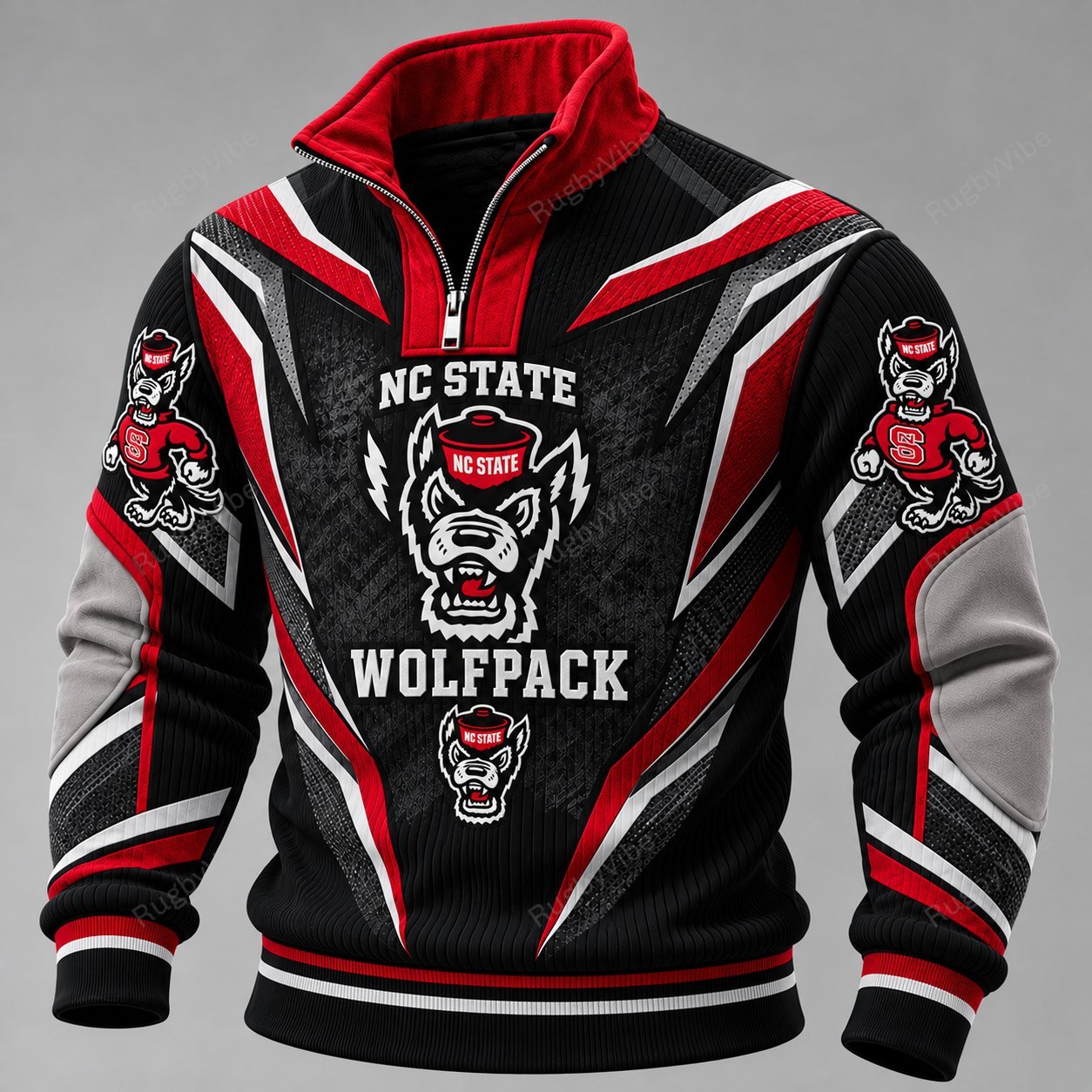 NC State Wolfpack Furless Collar Sweatshirt