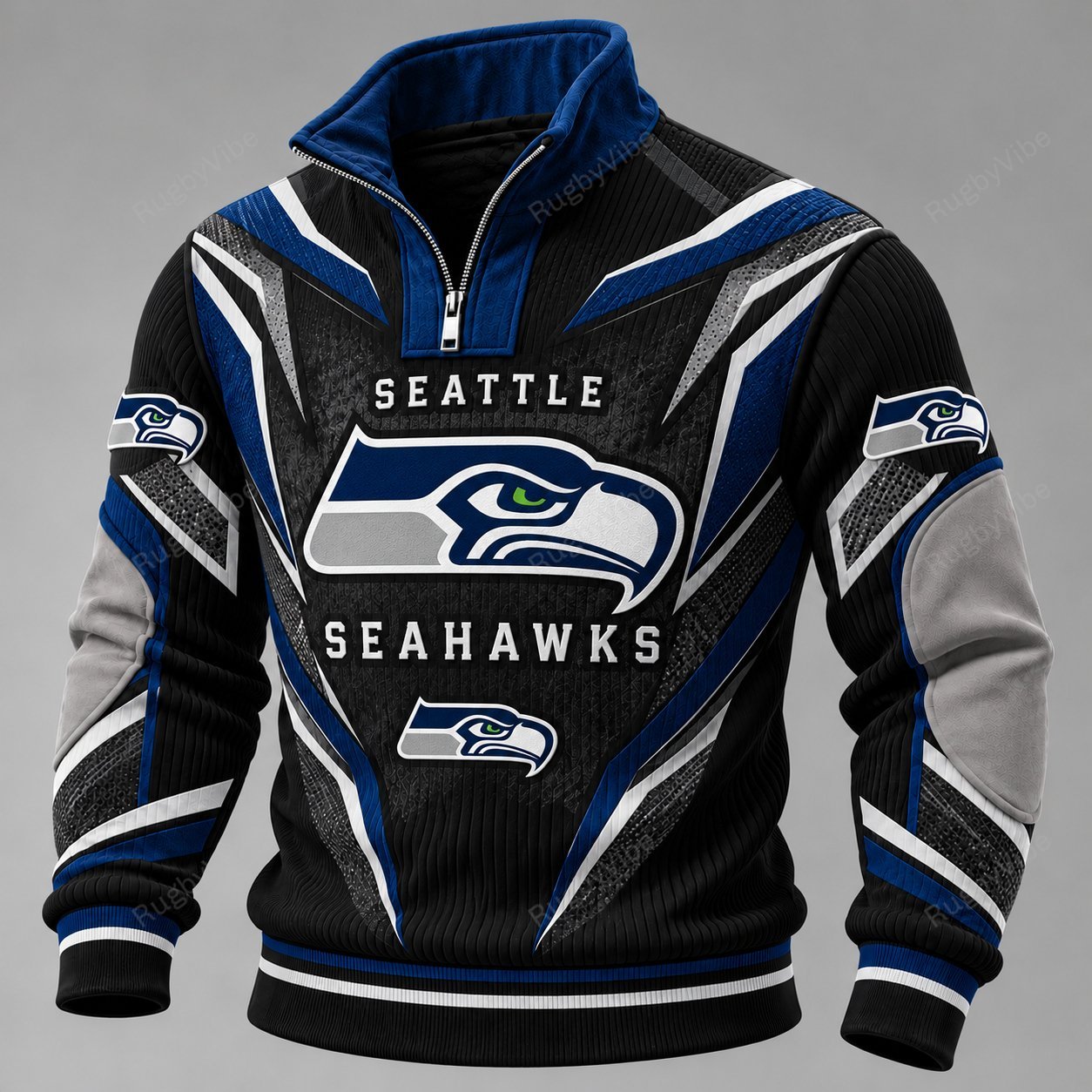 Seattle Seahawks Furless Collar Sweatshirt