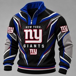 New York Giants Furless Collar Sweatshirt