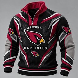 Arizona Cardinals Furless Collar Sweatshirt
