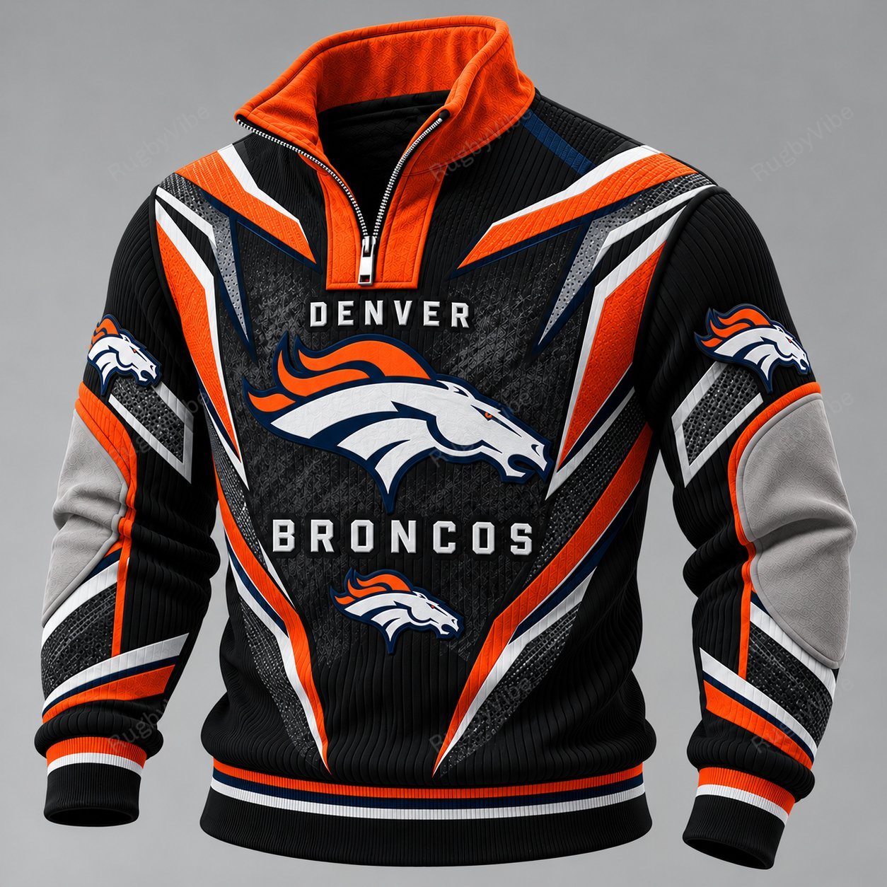Denver Broncos Furless Collar Sweatshirt