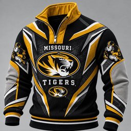 Missouri Tigers Furless Collar Sweatshirt