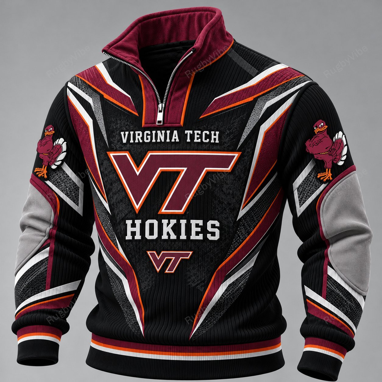 Virginia Tech Hokies Furless Collar Sweatshirt