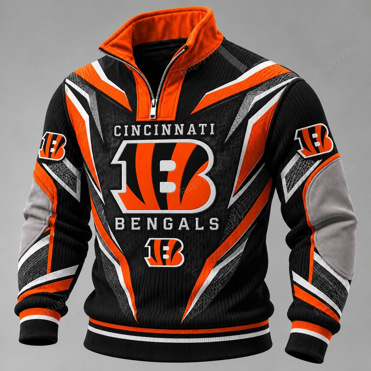 Cincinnati Bengals Furless Collar Sweatshirt