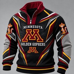 MN Golden Gophers Furless Collar Sweatshirt