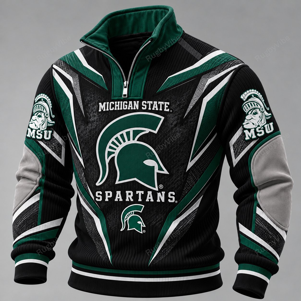 Michigan State Spartans Furless Collar Sweatshirt