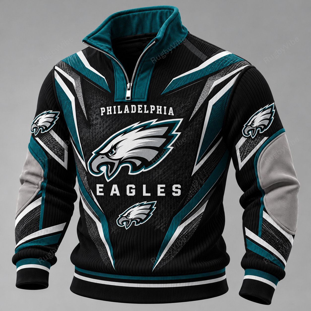 Philadelphia Eagles Furless Collar Sweatshirt