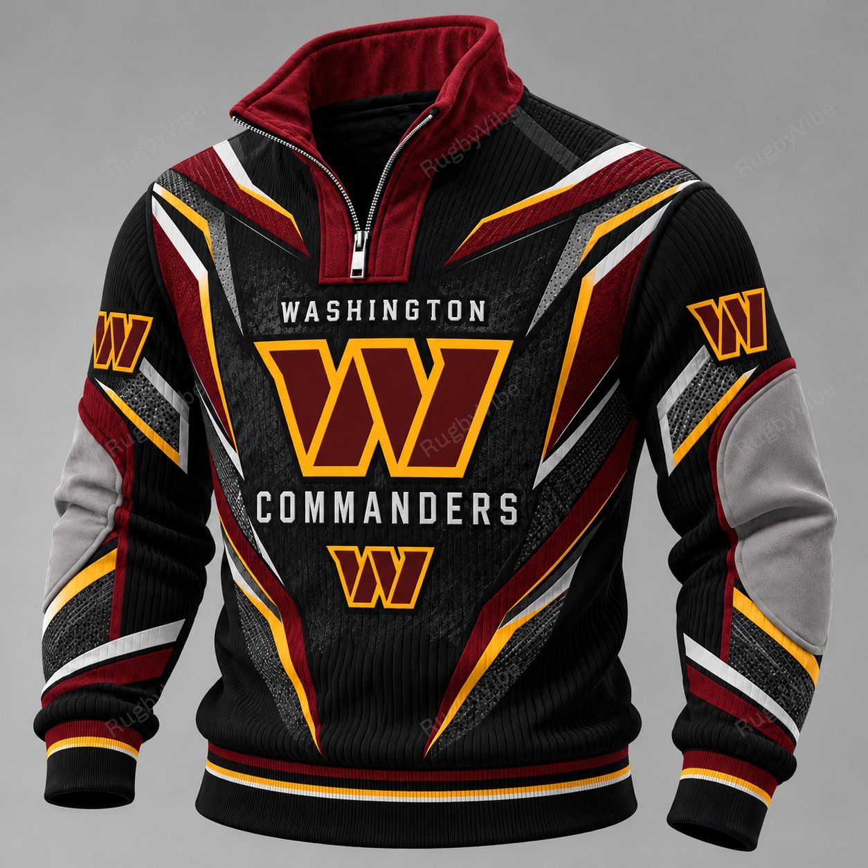 Washington Commanders Furless Collar Sweatshirt