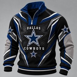 Dallas Cowboys Furless Collar Sweatshirt