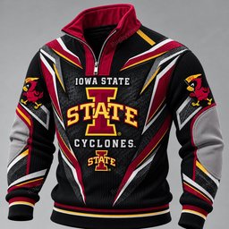 Iowa State Cyclones Furless Collar Sweatshirt