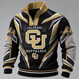 Colorado Buffaloes Furless Collar Sweatshirt