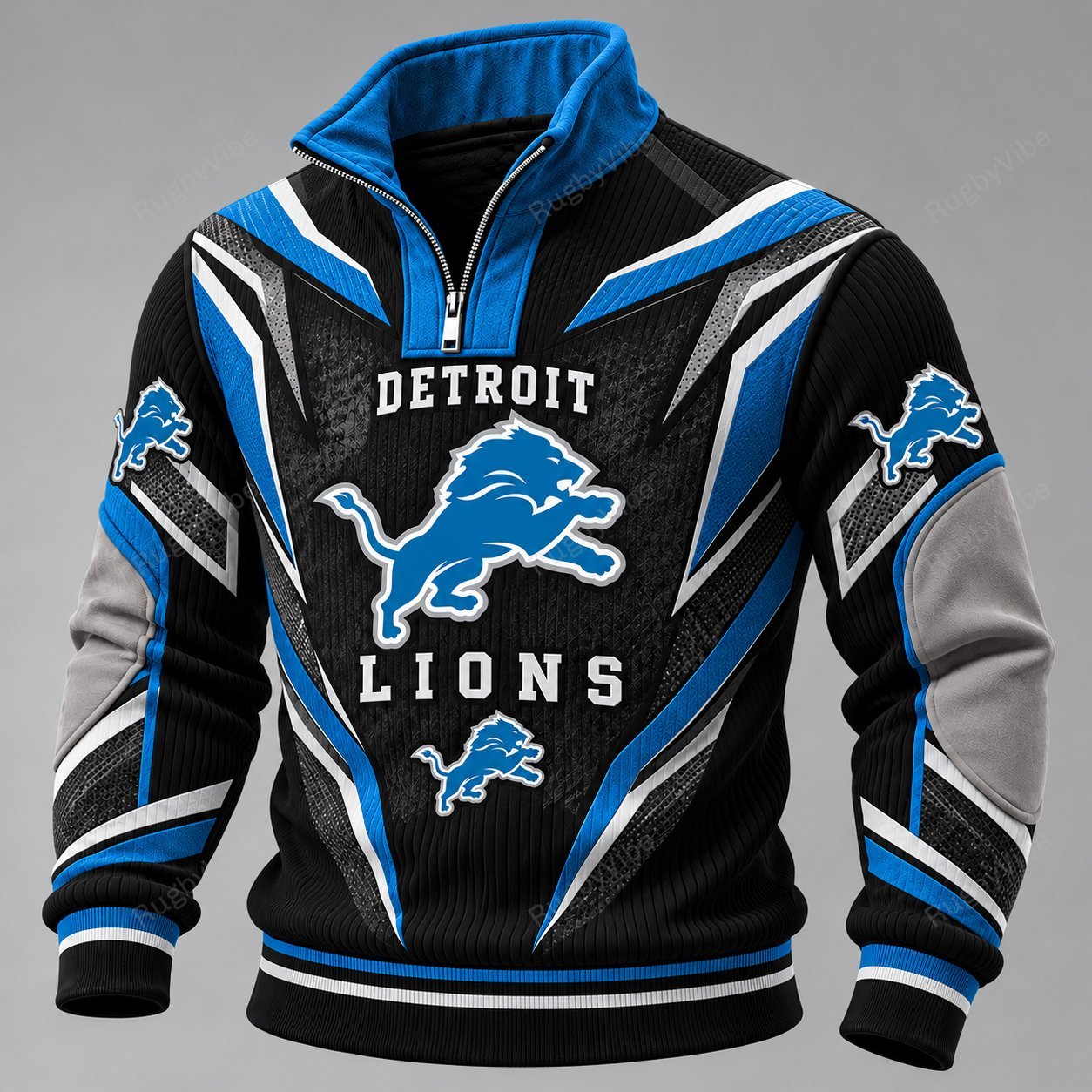 Detroit Lions Furless Collar Sweatshirt