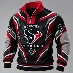 Houston Texans Furless Collar Sweatshirt