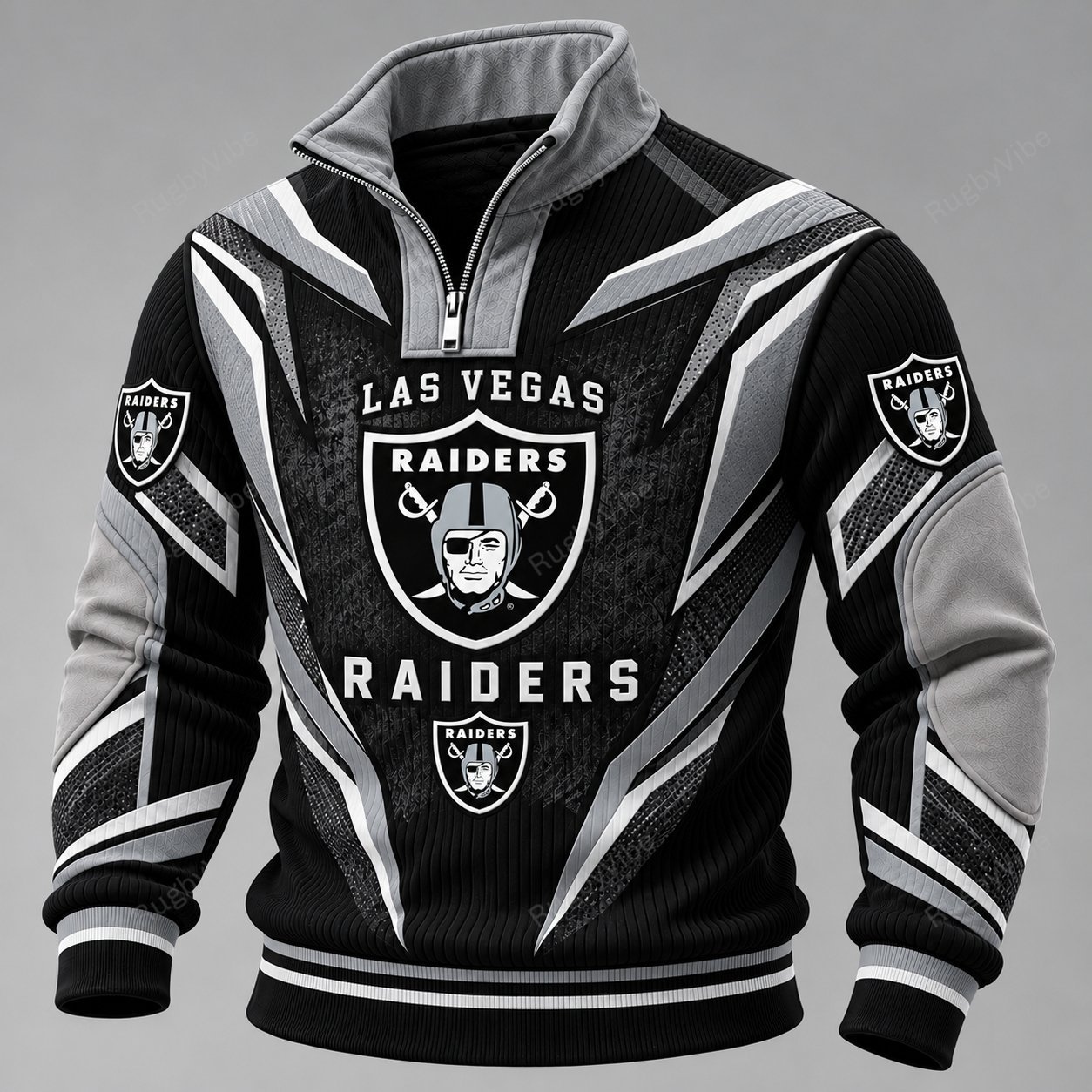 Las Vegas Raiders Furless Collar Sweatshirt