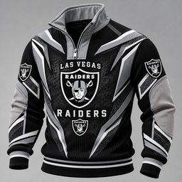 Las Vegas Raiders Furless Collar Sweatshirt