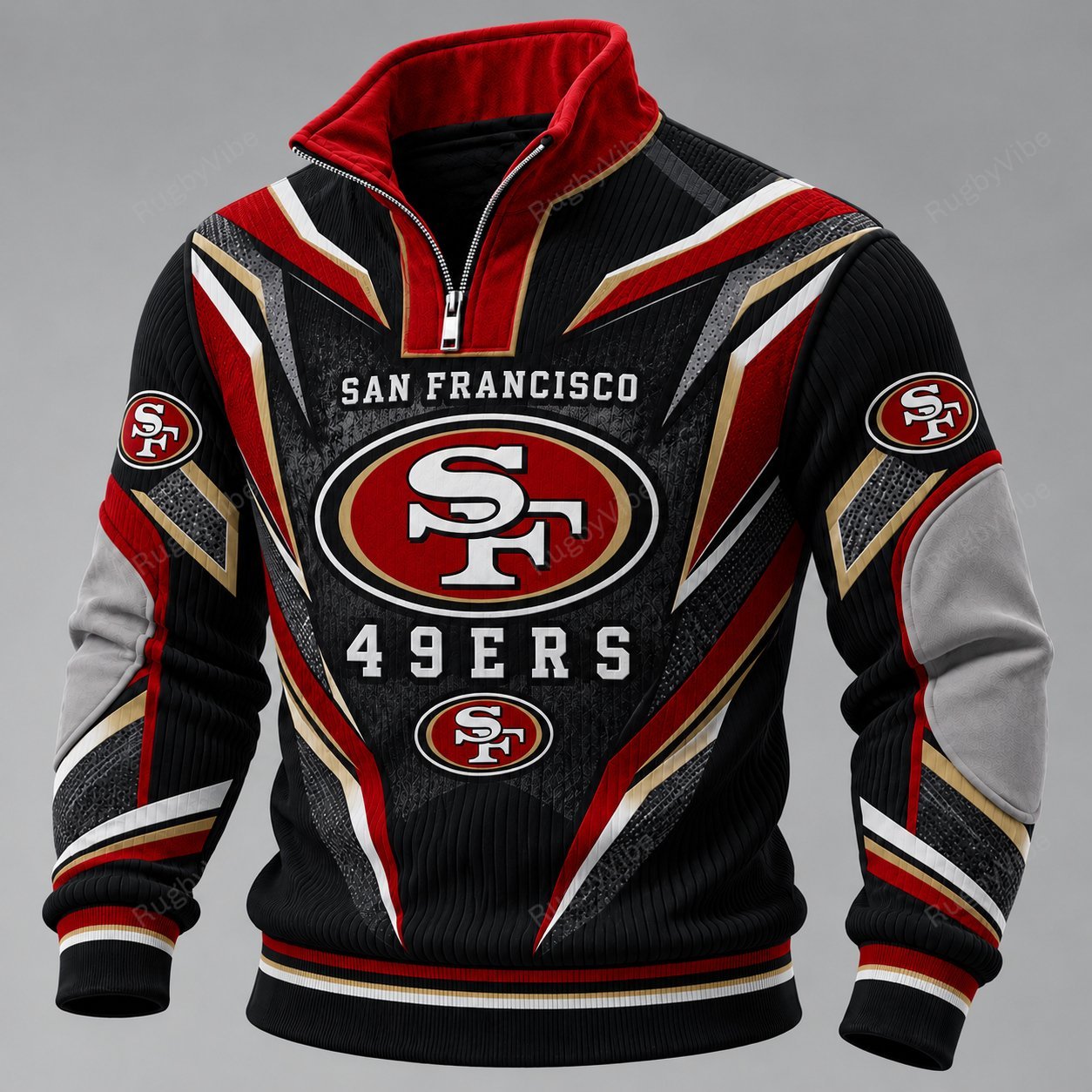 San Francisco 49ers Furless Collar Sweatshirt