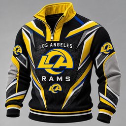 Los Angeles Rams Furless Collar Sweatshirt