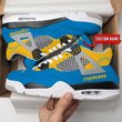 Los Angeles Chargers Personalized Air Jordan 4 Sneaker