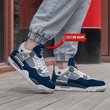 Dallas Cowboys Personalized Air Jordan 4 Sneaker
