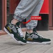 Green Bay Packers Personalized Air Jordan 4 Shoes