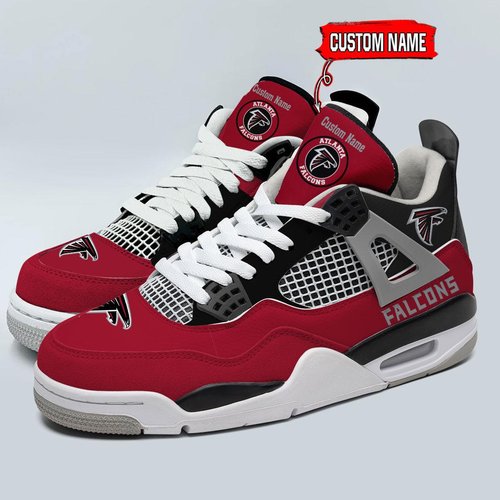 Atlanta Falcons Personalized JD4 Sneaker