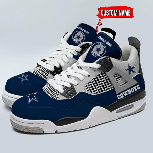 Dallas Cowboys Personalized JD4 Sneaker