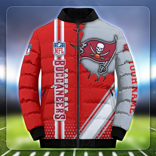 Tampa Bay Buccaneers Personalized Outdoor Coat Puffer Jacket ETHY-53039