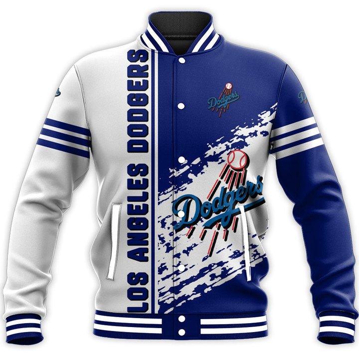 Los Angeles Dodgers Baseball Jacket Quarter Style - MLB - Snakeislandz