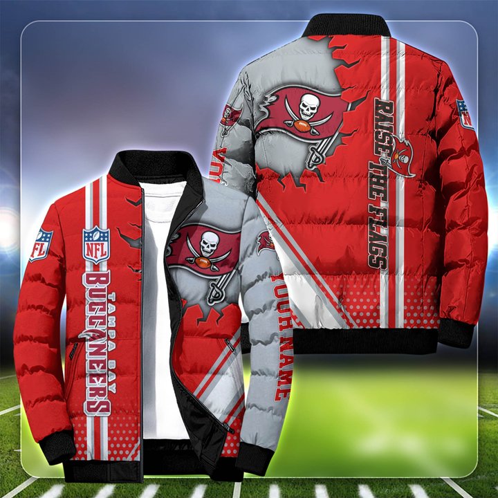 Tampa Bay Buccaneers Personalized Outdoor Coat Puffer Jacket ETHY-53039