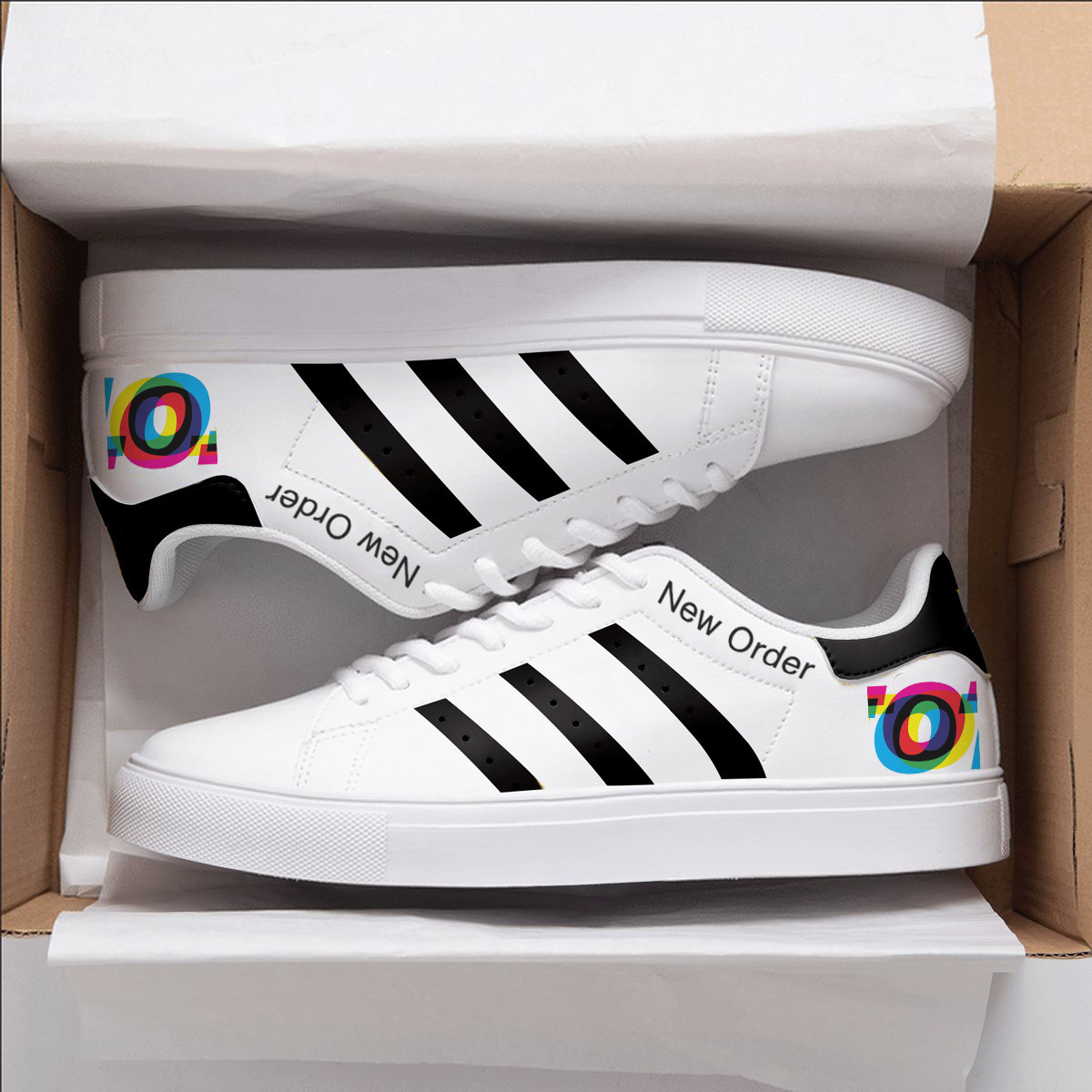 Stan New Rife New Order Skate Stan Smith New Shoes CH - Snakeislandz