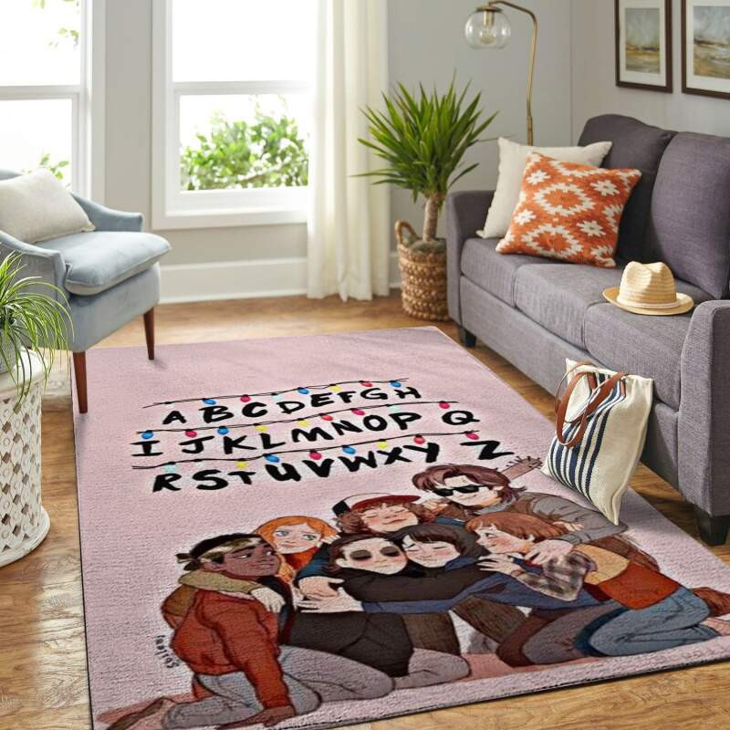 Stranger Things Rug Ideas The Stranger Things- Netflix Teen Movie 3D Area Rug Living Room And Bed ...